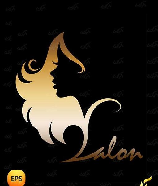 عکس وکتور لوگوی آرایشگاه مردانه
