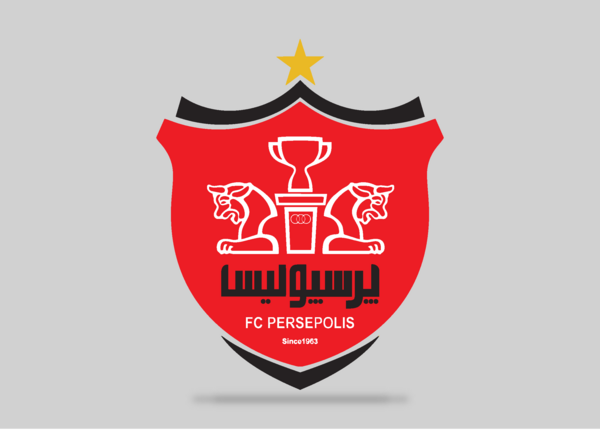 عکس نقاشی لوگوی استقلال و پرسپولیس