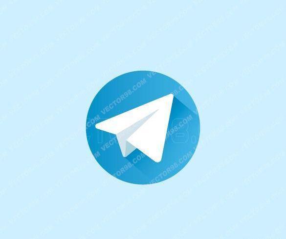 عکس لوگوی تلگرام وکتور