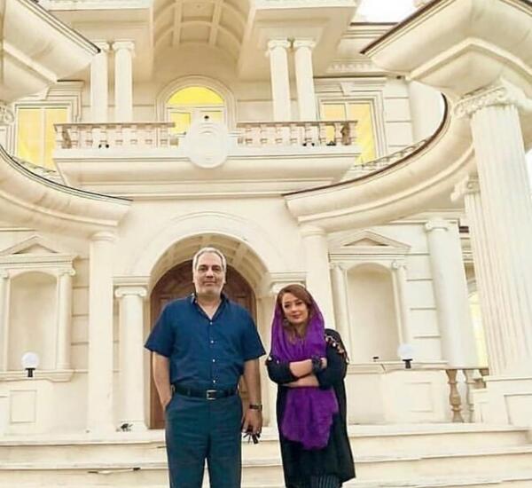 عکس از مهران مدیری و همسرش