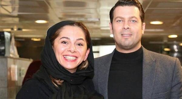 عکس از مهران مدیری و همسرش