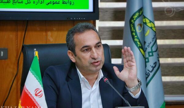 عکس مدیر کل منابع طبیعی مازندران