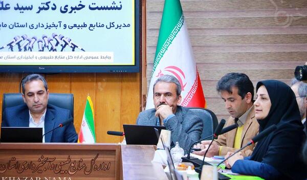 عکس مدیر کل منابع طبیعی مازندران