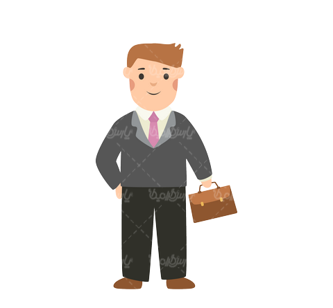 عکس کارتونی مدیر مدرسه