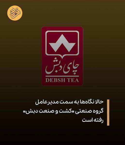 عکس مدیر عامل شرکت چای دبش
