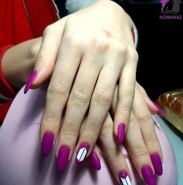 عکس ناخن طرح بی تی اس