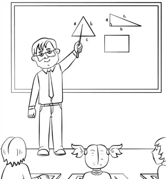 عکس نقاشی خانم مدیر