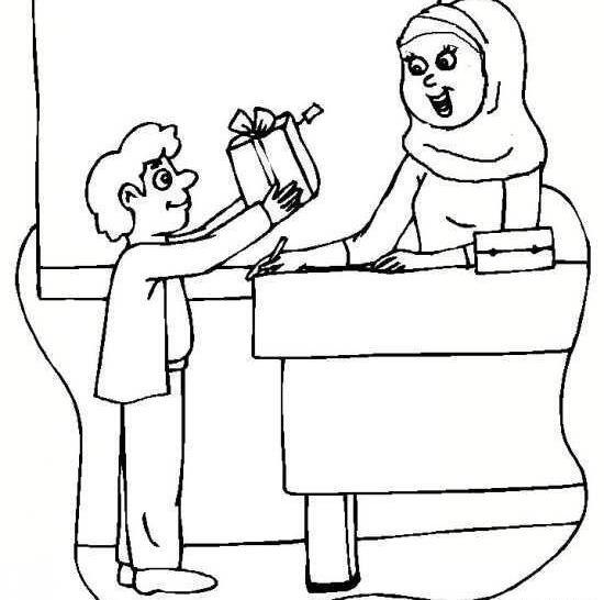 عکس نقاشی خانم مدیر