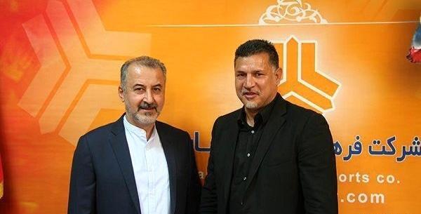 عکس درویش مدیر پرسپولیس