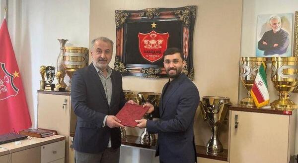 عکس درویش مدیرعامل پرسپولیس