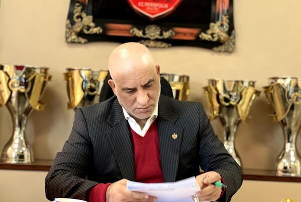 عکس درویش مدیرعامل پرسپولیس