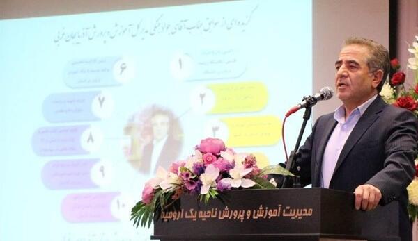 عکس مدیر کل آموزش و پرورش
