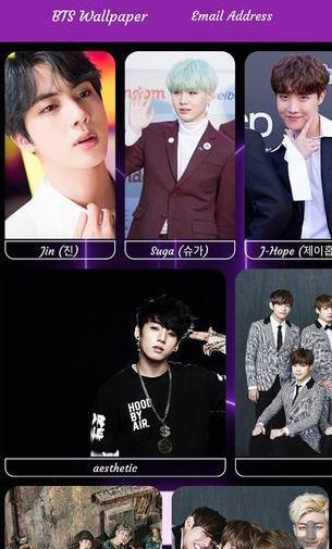 عکس پس زمینه گوشی bts