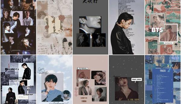 عکس bts برای پس زمینه