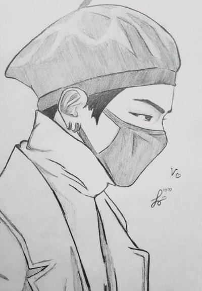 عکس بی تی اس برای نقاشی اسان