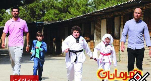 عکس بازیگران فیلم قهرمانان کوچک