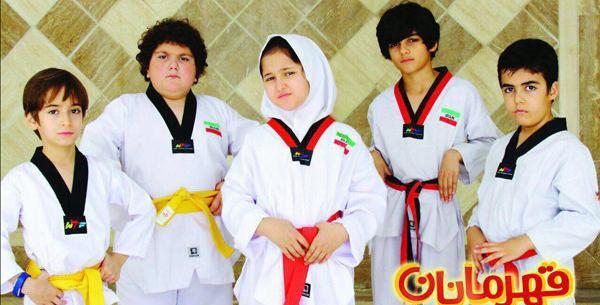 عکس بازیگران فیلم قهرمانان کوچک
