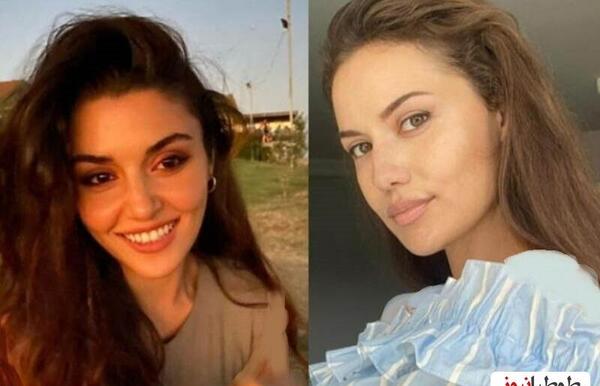 عکس بازیگر ترکیه هانده ارچل و همسرش
