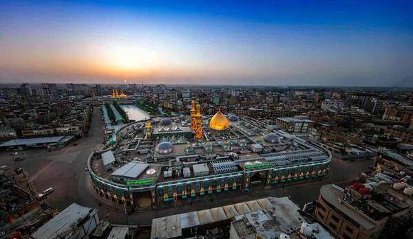 دانلود عکس بین الحرمین کربلا با کیفیت بالا