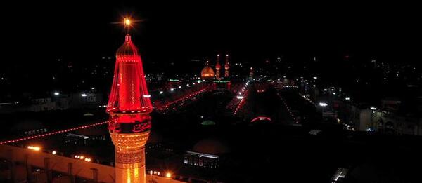 دانلود عکس بین الحرمین کربلا با کیفیت بالا