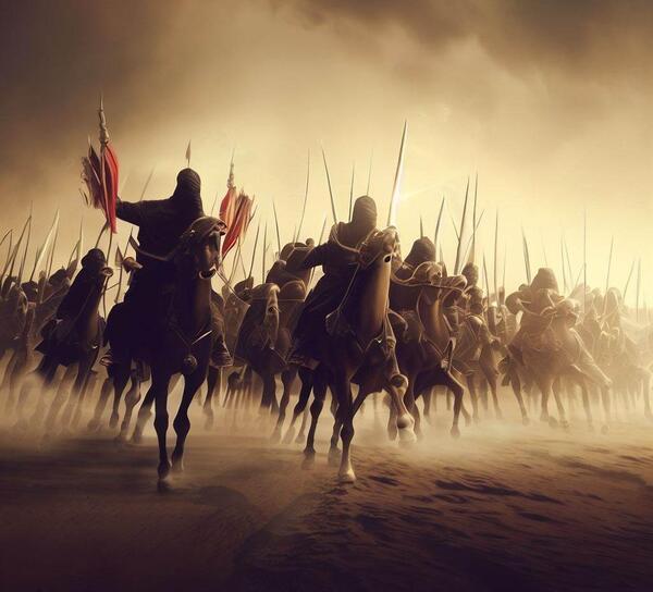 عکس جنگ کربلا