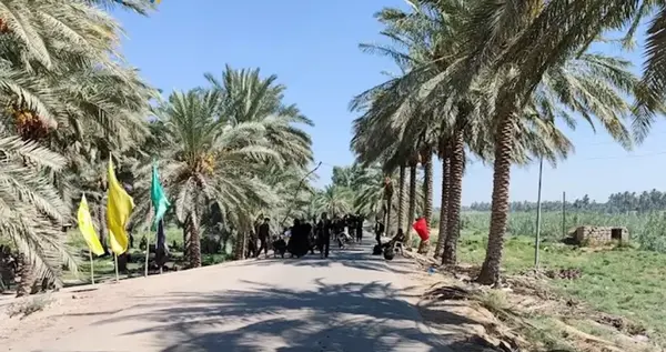 عکس جاده راه کربلا