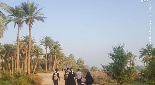 عکس جاده راه کربلا
