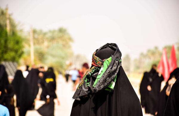 عکس تو راه کربلا