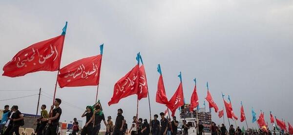 عکس تو راه کربلا