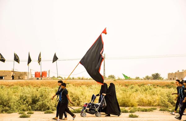 عکس از راه کربلا