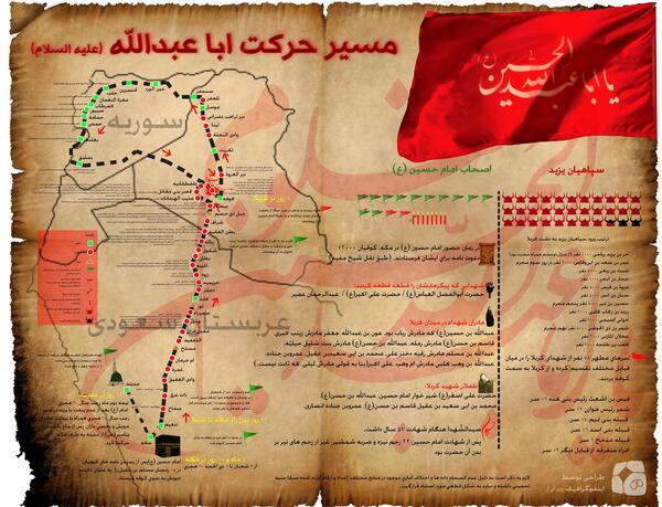 عکس راه کربلا راه حسین