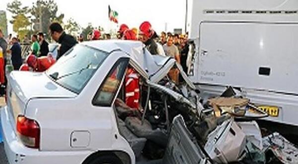عکس تصادف زائران کربلا