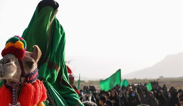 عکس کاروان اسیران کربلا