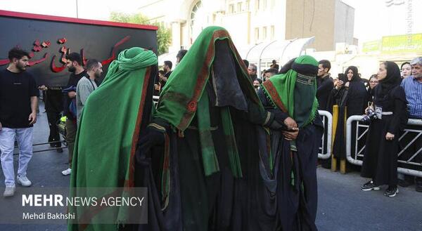 عکس کاروان اسیران کربلا
