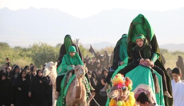 عکس کاروان اسیران کربلا