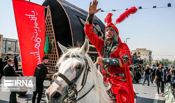 عکس کاروان اسیران کربلا