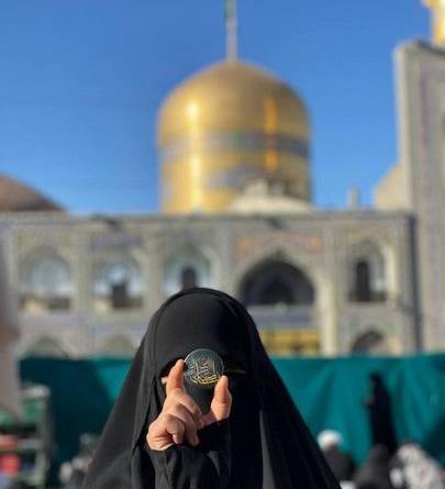 عکس دختر مذهبی کربلا