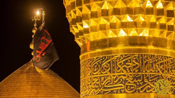 عکس از گنبد کربلا