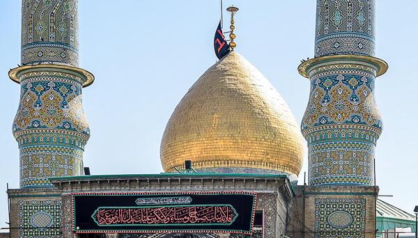 عکس از گنبد کربلا