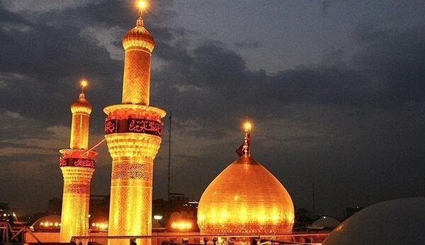 عکس از گنبد کربلا