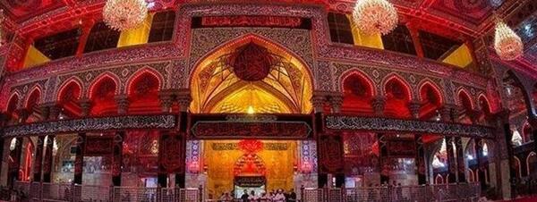 عکس از گنبد کربلا