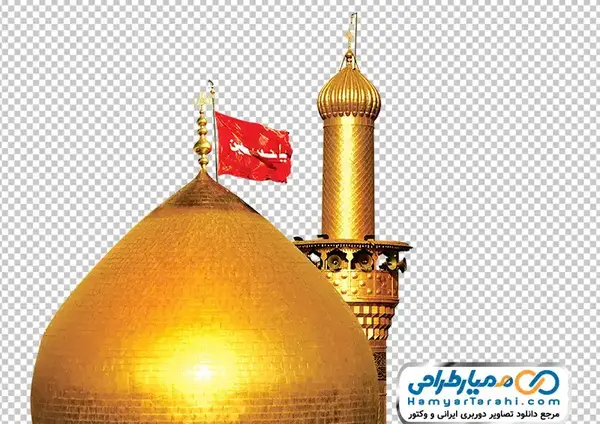 عکس گنبد و گلدسته کربلا