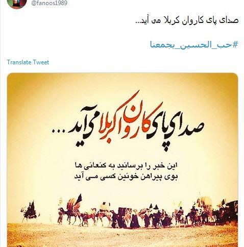 عکس صدای پای کاروان کربلا می اید