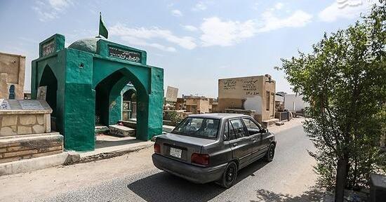 عکس قبرستان وادی السلام کربلا