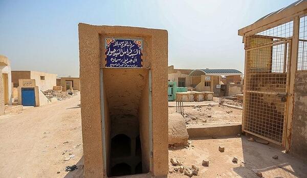 عکس قبرستان وادی السلام کربلا
