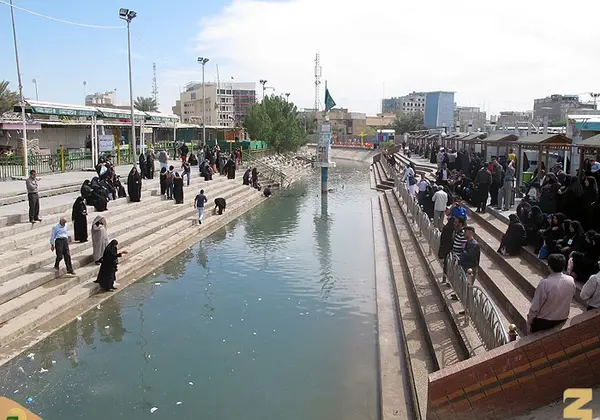 عکس آب فرات کربلا