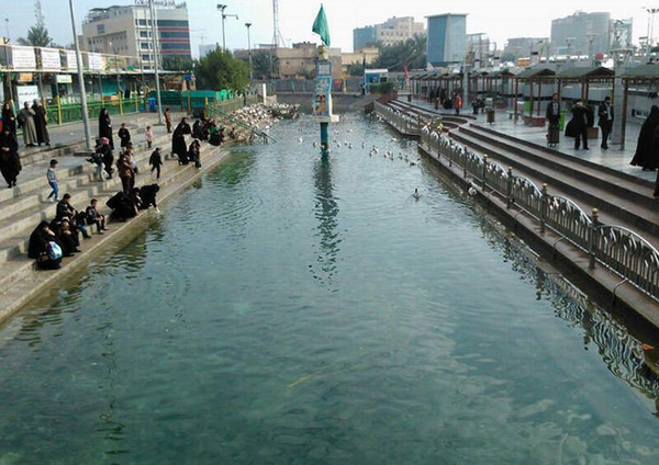 عکس آب فرات کربلا