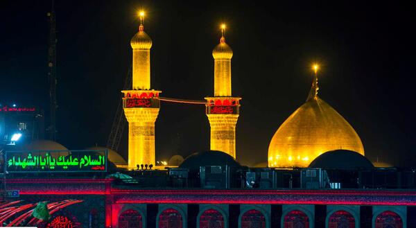 عکس از غروب کربلا