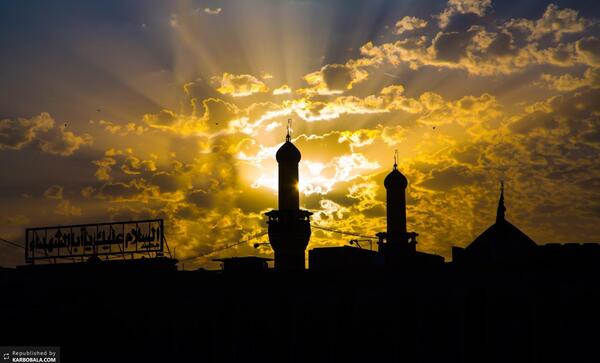 عکس از غروب کربلا