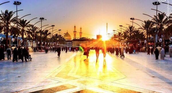 عکس از غروب کربلا